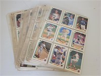 Sleeves of mlb baseball cards
