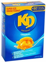 12-Pk Kraft Dinner Original Macaroni and Cheese,
