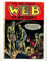 ACE PERIODICALS WEB OF MYSTERY #27 GOLDEN AGE