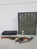 Nut and bolt organizer and tool lot