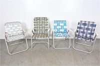 Vintage Outdoor Folding Chairs