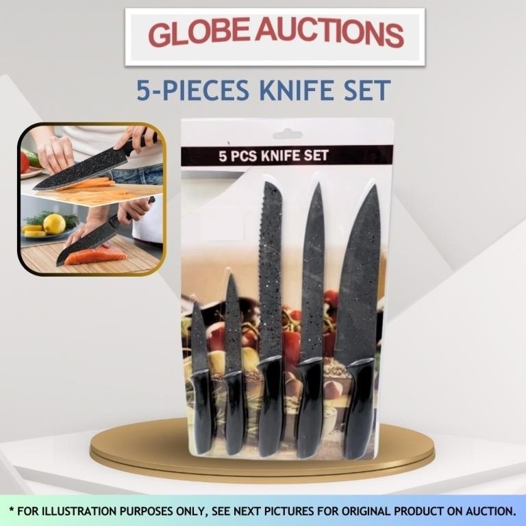 5-PIECES KNIFE SET