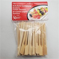 Paddle Skewers 3.5"- 50pk x6