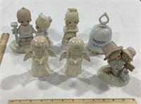 5 Doll Figurines w/ Bell