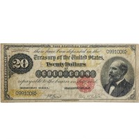 FR. 1178 1882 $20 GOLD CERTIFICATE VERY FINE