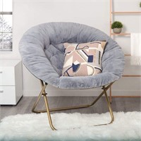 Milliard Cozy Chair/Faux Fur Saucer Chair