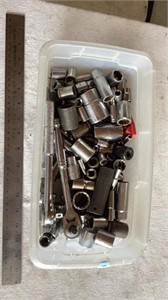 Wrenches and various sockets