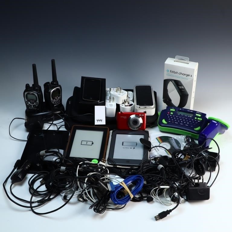 Lot of electronics, wires, and more