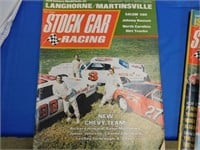 3 STOCK CAR MAGAZINES - 2 - 1974,  1 - 1972
