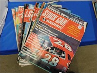 LOT STOCK CAR MAGAZINES 1976