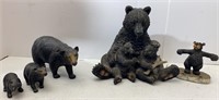 Resin & Heavy Plastic Black Bears