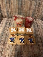 HUSKERCANDLES & WOOD BLOCKS