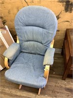 wooden rocking chair in good condition