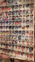 Uncut 1970's Hockey Cards