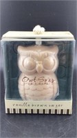 Owl soap on a rope