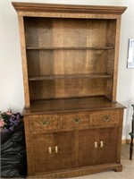 Solid Wood Handmade Hutch - Pick up only