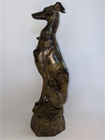 Fine Greyhound Bronze Sculpture