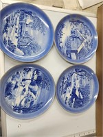 Vintage Homestead Wall Hanging Plates