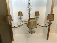 Gold Whimsicle Light Fixture