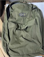 Military, green backpack