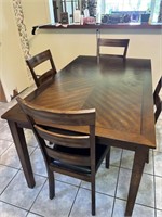 Solid wood Dining Table and Chairs 36x48 OFFSITE