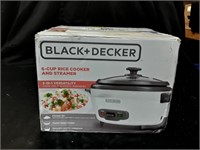 Black and decker rice cooker and steamer
