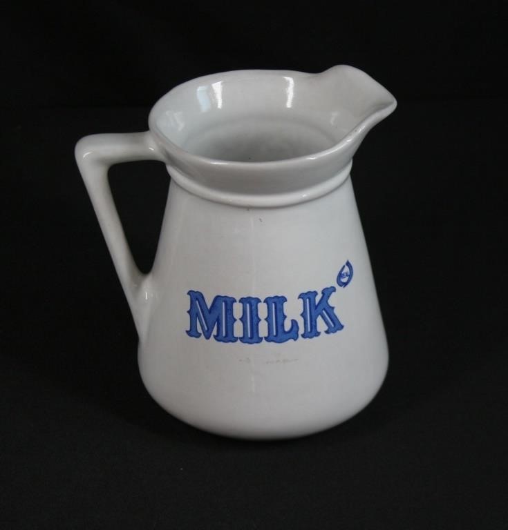 Real Milk Stoneware 7" tall