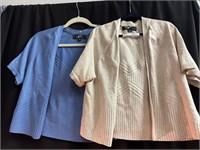 2 NEW GNW SHORT SLEEVE COVER/SWEATERS