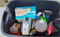CAR CLEANING SUPPLIES- CONTENTS OF TOTE