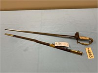 CIVIL WAR ERA SWORD APPEARS TO BE BONE AND WIRE WR