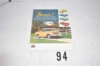 International Scout "Meet the Scout" 6-page Sales