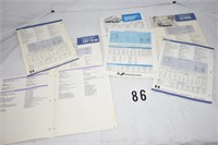 International Cargostar Spec Brochures, Set of 7