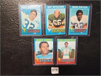 1971 TOPPS NFL CARDS CHARLIE SANDERS,
