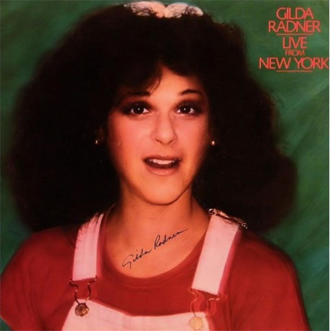 Gilda Radner signed "Live From New York" album