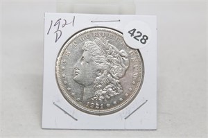 1921-d Morgan Dollar