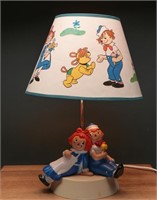 1983 Dolly Toy- Raggedy Anne & Andy Lamp
