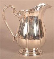 Watson Sterling Silver "Irish" Water Pitcher.