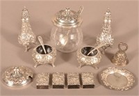 Various S. Kirk & Son "Repousse" Sterling Silver.
