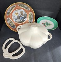 (X) Cast Iron Cookware, Platter, Decorative