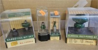 Woodcraft router bits. Set of 4 packages for