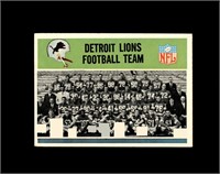 1965 Philadelphia #57 Detroit Lions TC EX+