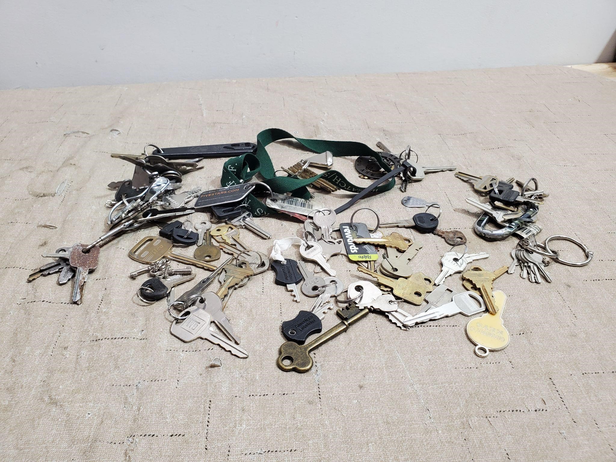 Collection of Vintage Keys