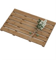 New Bamboo wooden bath floor mat