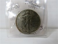 1936 Silver Walking Liberty Half Dollar - Fine+