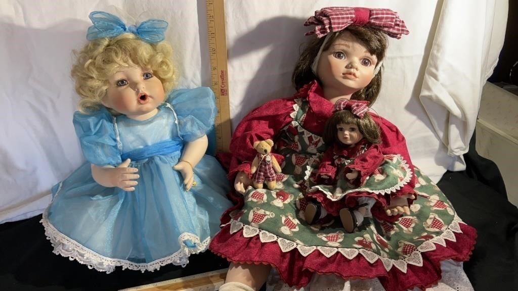 Marie Osmond  Porcelain Dolls (2)