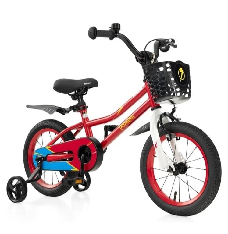 HONEY JOY Kids Bike, 14 16 18 Inch Toddler Bikes