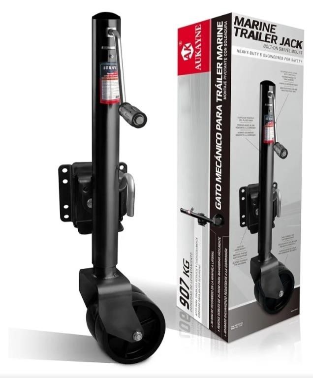 Boat Trailer Jack with Wheel Swivel- 2000 LBs 1