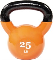 ULN - Vinyl Coated Kettlebell, 25 LB