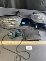 Cataract Type Glasses with Fanny Packs