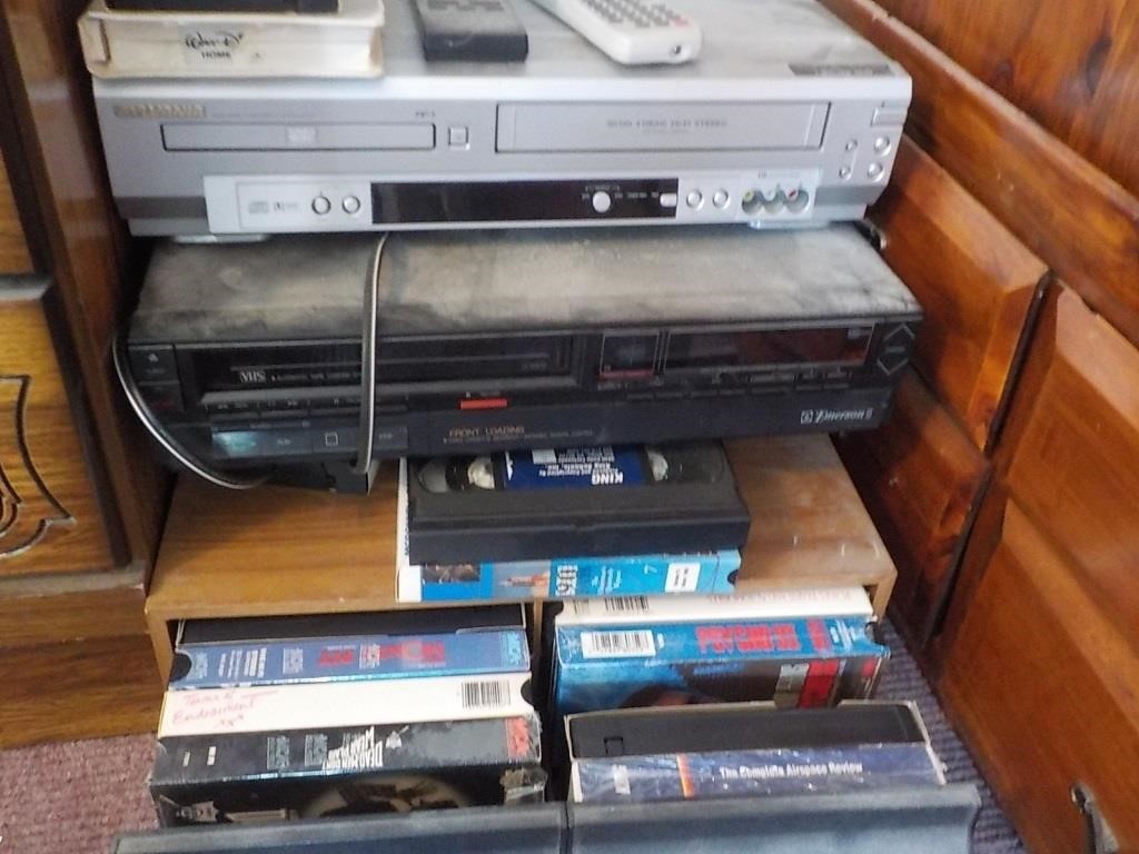 DVD and VHS players/tapes UP BR1